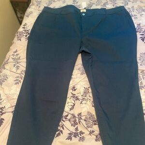 Pennington's Plus-Size Jean Legging, Dark Teal / Green, Size 32
